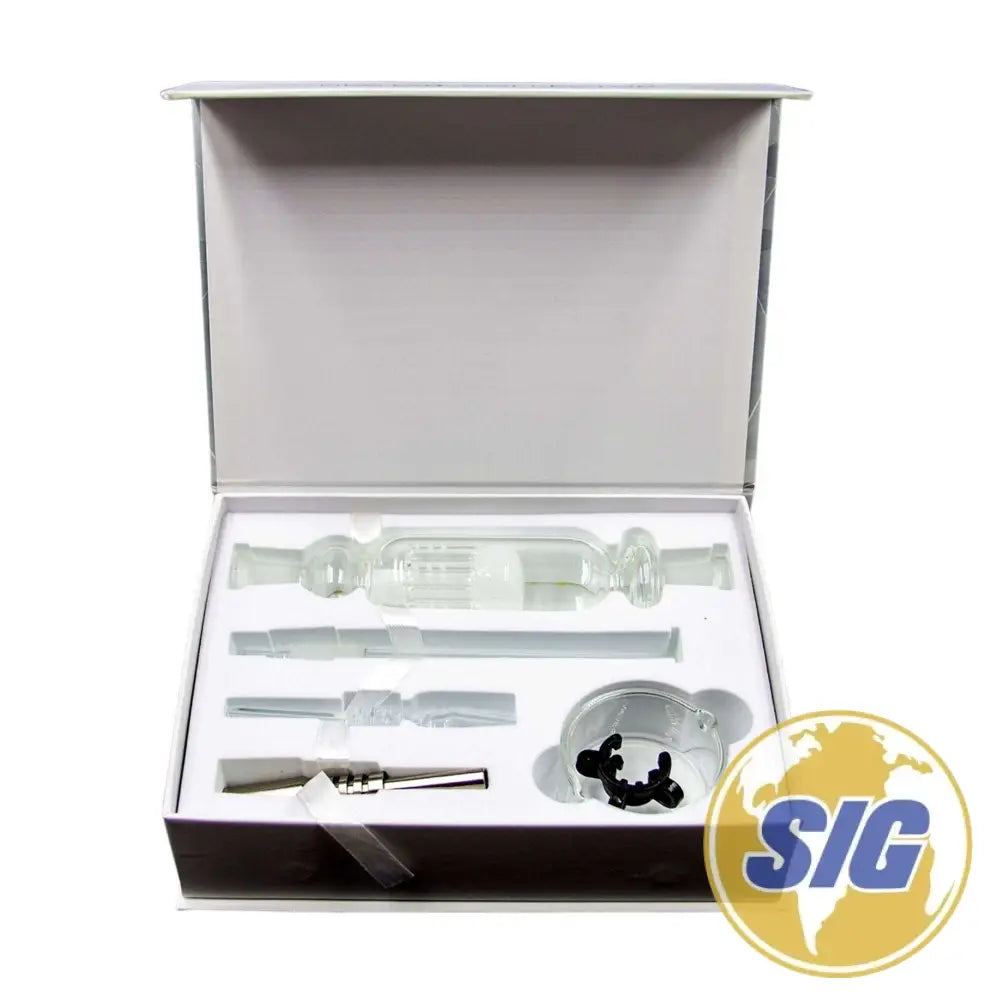 14MM Nectar Collector With White Perk