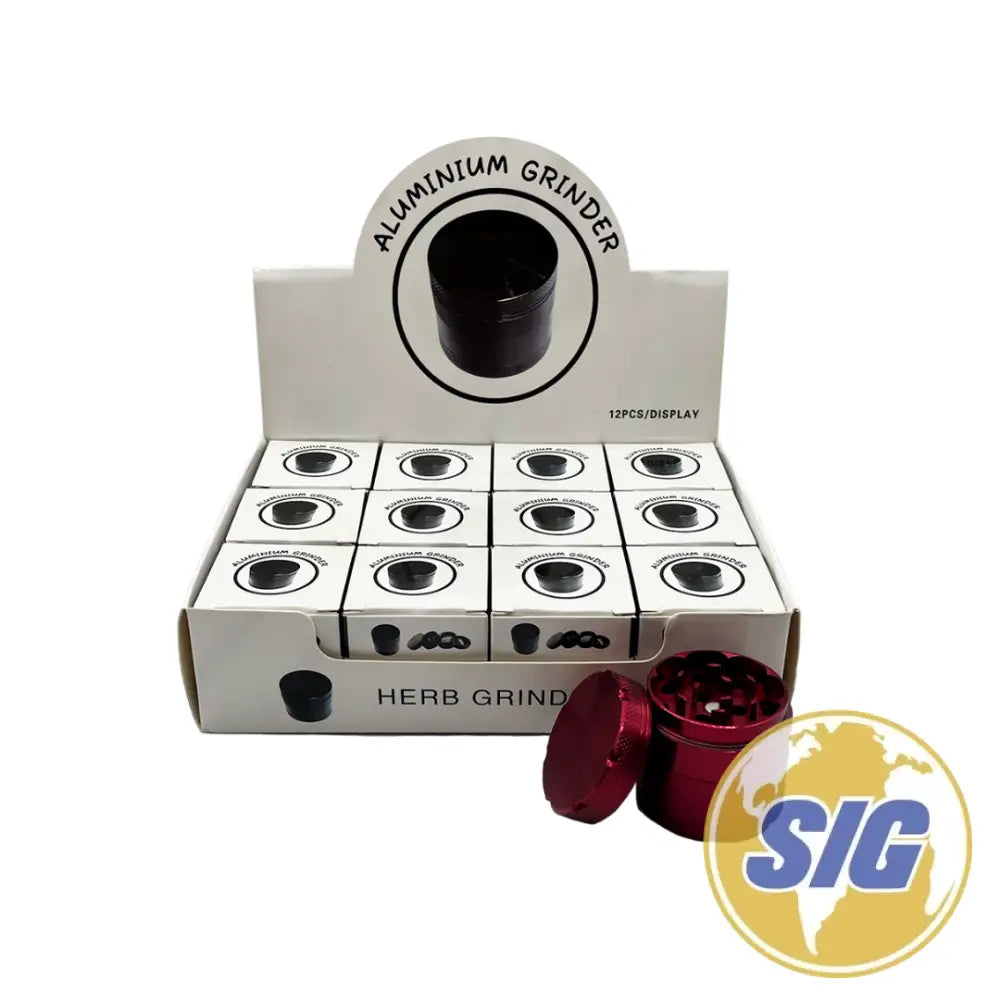 4 Piece Herb Grinder Display |REF: GR 048|