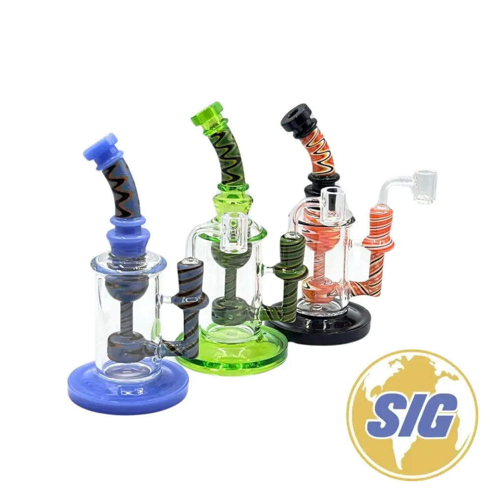 8.5" Wig Wag Klien Recycler