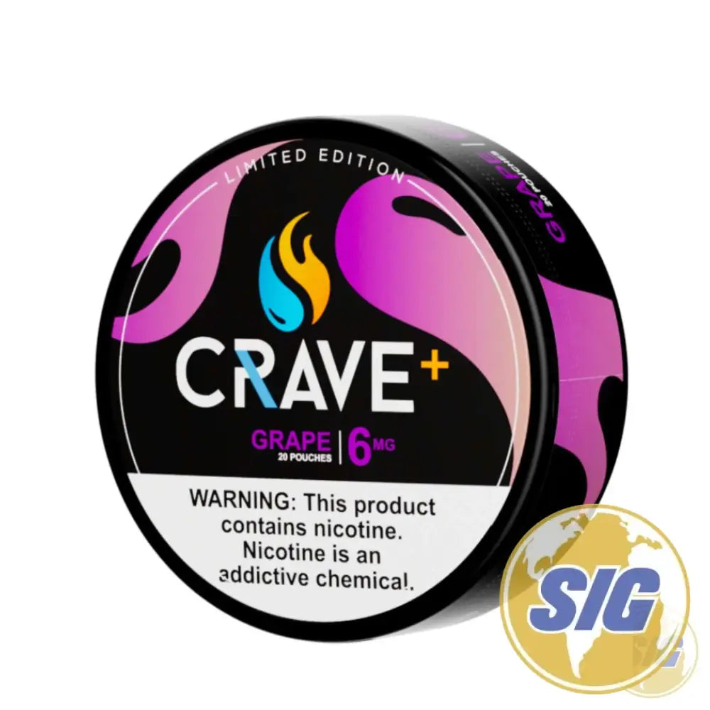 Crave Limited Edition Nicotine Pouch - 6MG / Grape