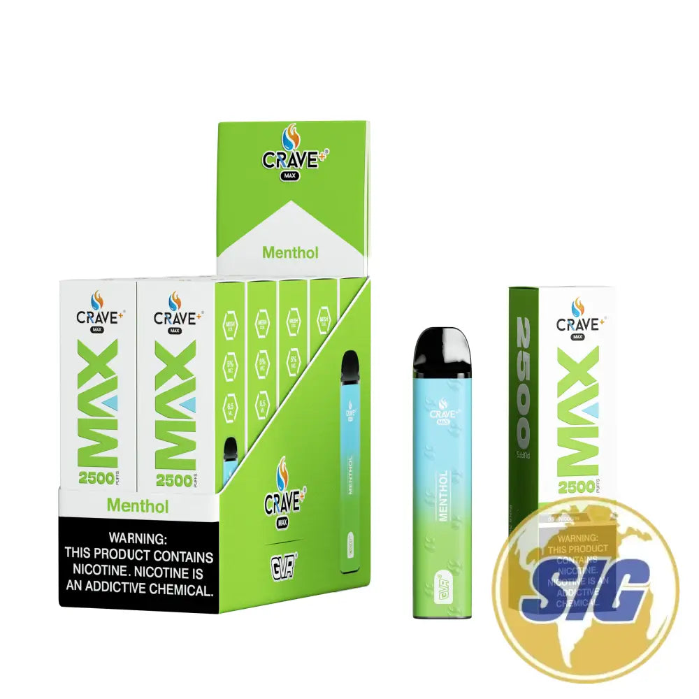 elf bar vape uk CRAVE MAX Disposable Vape 2500 Puff main image 1