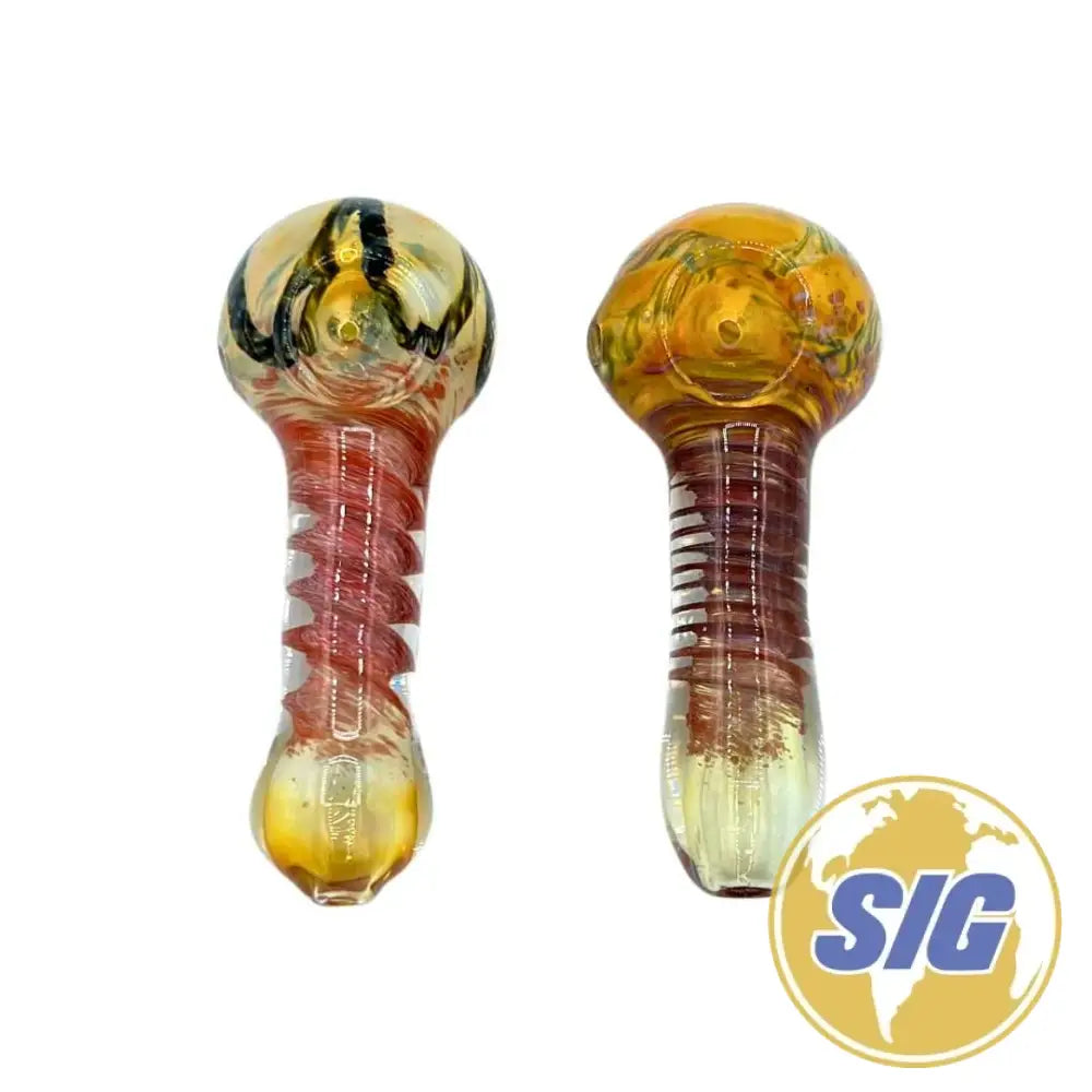 Illuminated Yellow Hand Pipe |REF: HP 140|