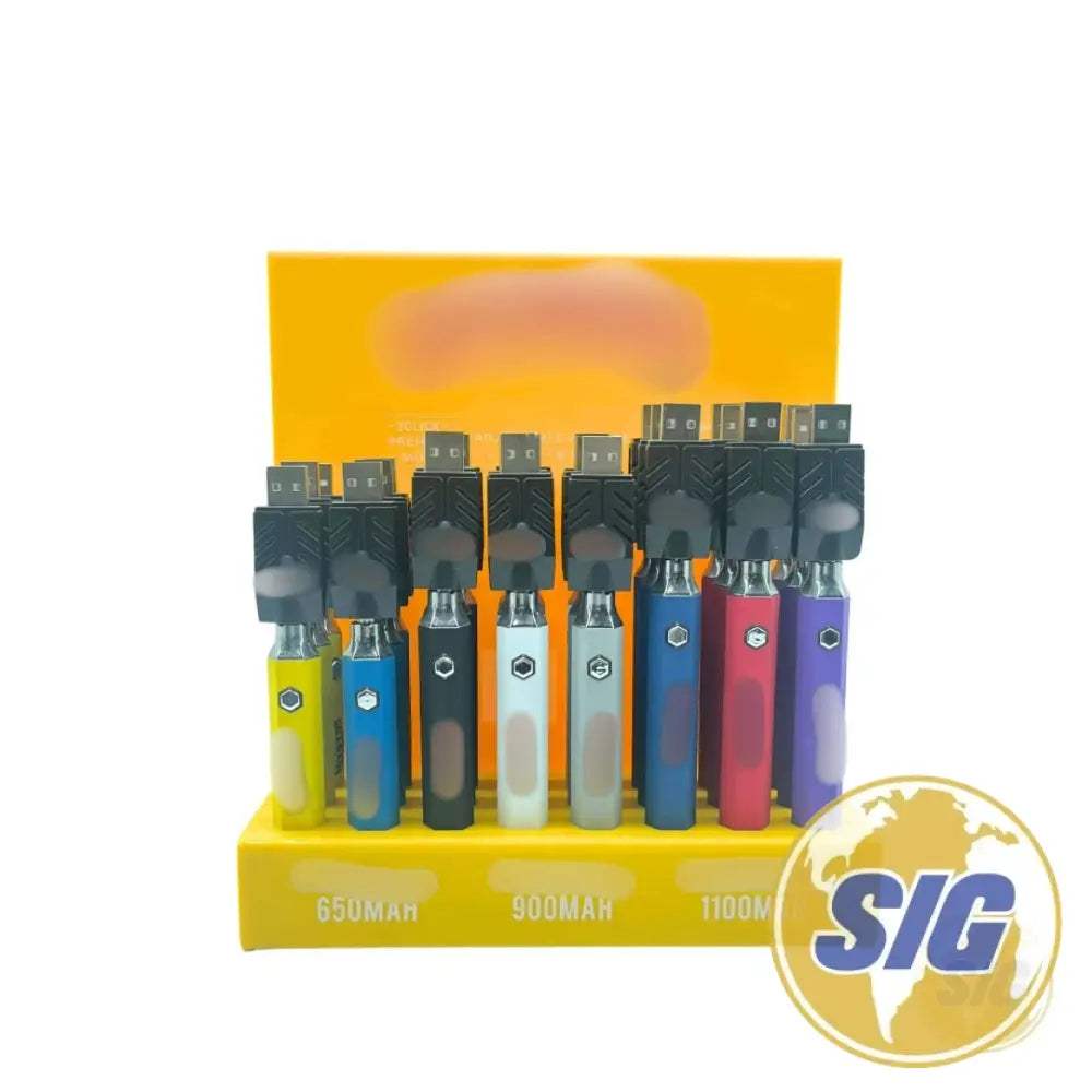 Quad Battery Box Display 24CT