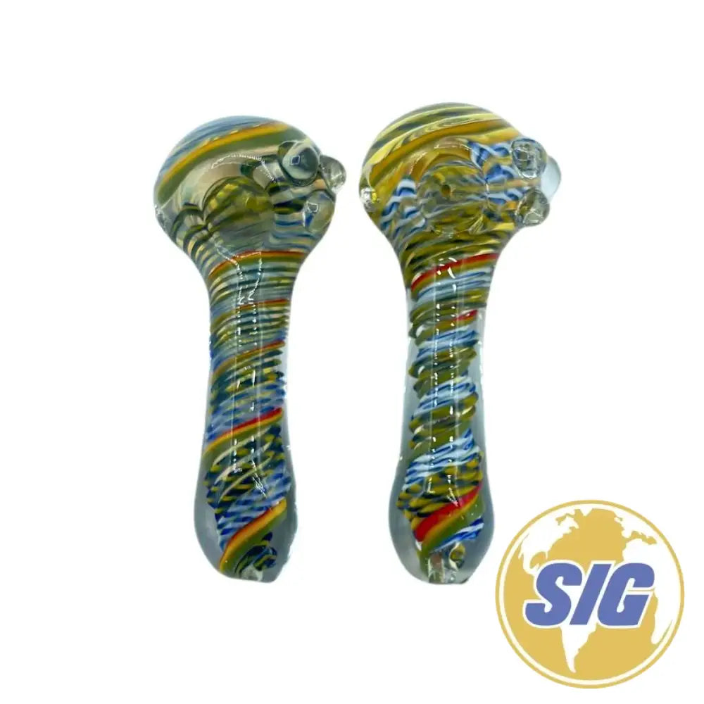 Solar Twist Hand Pipe |REF: HP 030|