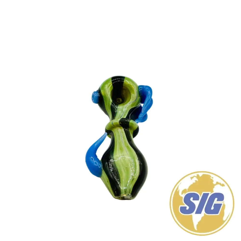 Striped w/ Side Detail Hand Pipe (REF: HP 158)