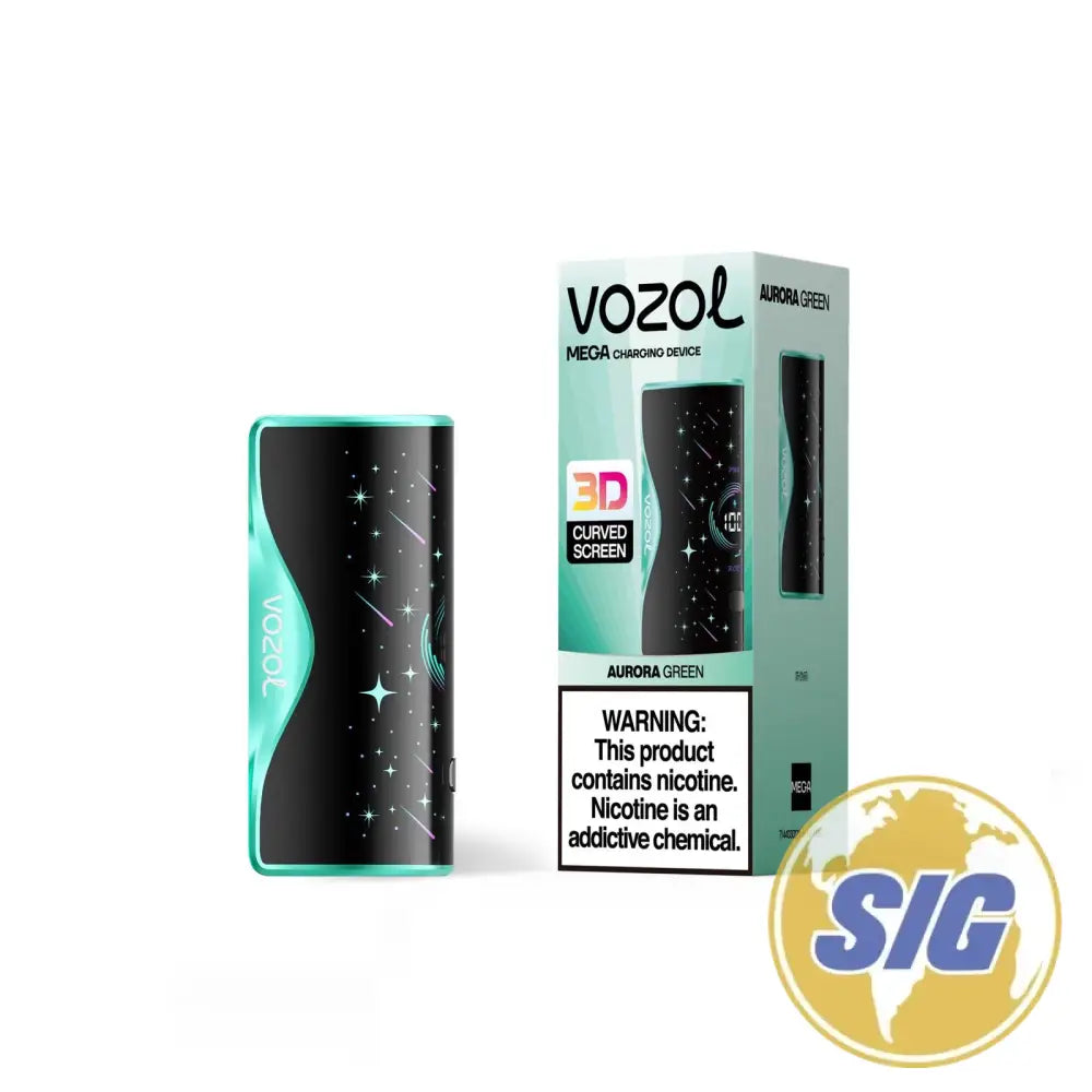 Vozol Mega 50K Battery - Aurora Green