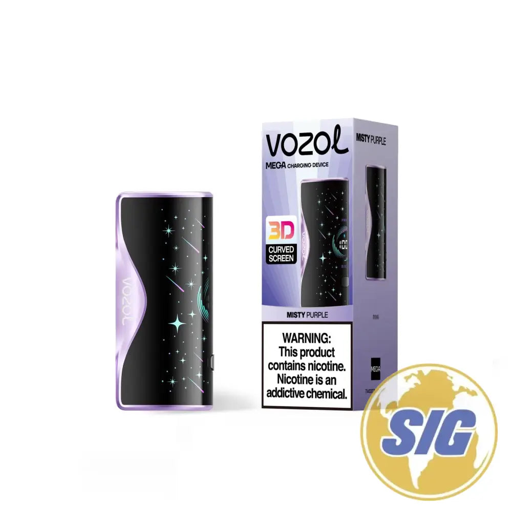 Vozol Mega 50K Battery - Misty Purple